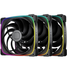 Комплект вентиляторов для корпуса Geometric Future Squama 2503-14 Triple Pack черный