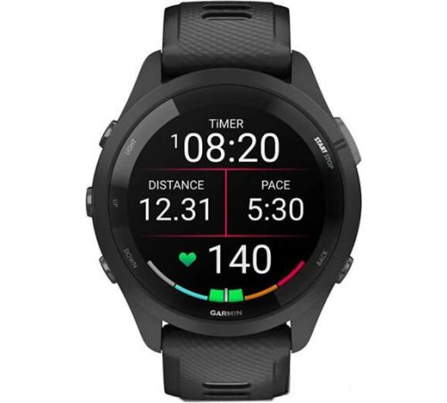 Умные часы Garmin Forerunner 265 черный/пудрово-серый