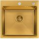 Кухонная мойка Diamond 500*500, коландер, дозатор GOLD DECOR