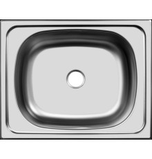 Кухонная мойка Ukinox Классика CLM500.400 ----5C -C- с сифоном