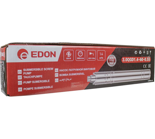 Скважинный насос Edon 3.0QGD1.4-60-0.55