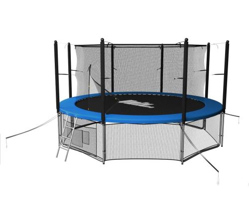 Батут Unix Line Classic 14ft inside синий/зеленый