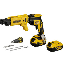 Шуруповерт для гипсокартона DeWalt DCF620P2K с 2-мя АКБ, кейс