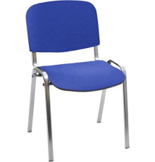 Офисный стул Helmi Изо HL-F01 359858 хром/ткань синяя с черным