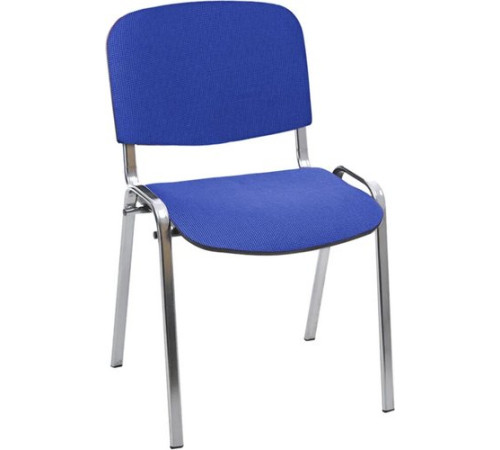 Офисный стул Helmi Изо HL-F01 359858 хром/ткань синяя с черным