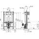Инсталляция для унитаза Alcaplast AM101/850