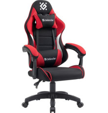 Игровое геймерское кресло Defender Sorrento черный/красный