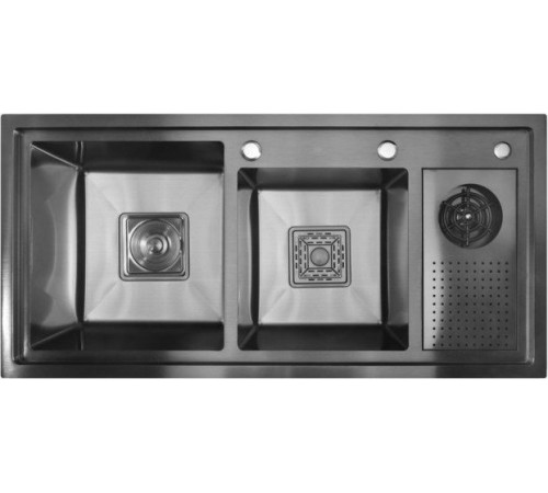 Кухонная мойка Wisent WM310048B + WW405B
