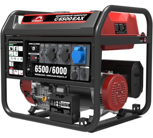 Бензиновый генератор SUNREKA G6500EAX