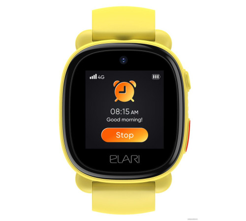 Детские умные часы Elari KidPhone 4G Lite желтый