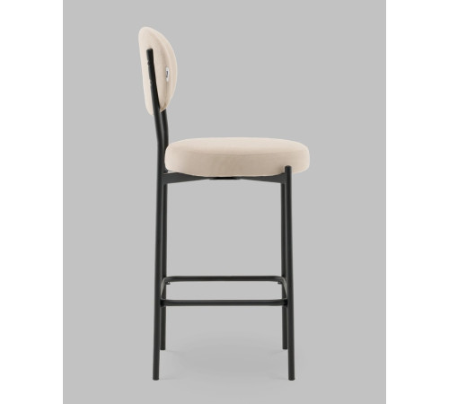 Стул Stool Group Бриф DD AV 477-C05-9005 PP велюр бежевый