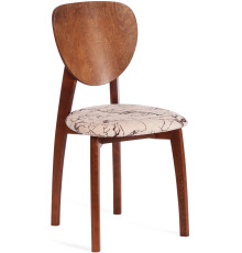 Стул TetChair Diamante мягкое сиденье коричневый/крекс бежевый