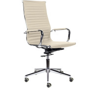 Офисное кресло Brabix Premium Intense EX-531 экокожа/хром бежевый