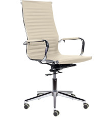Офисное кресло Brabix Premium Intense EX-531 экокожа/хром бежевый