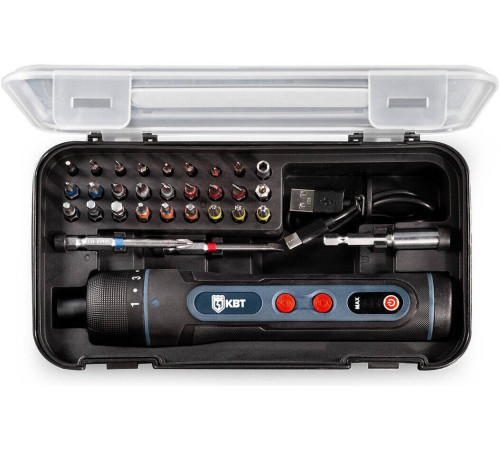 Электроотвертка КВТ SD-4-5 с АКБ, кейс