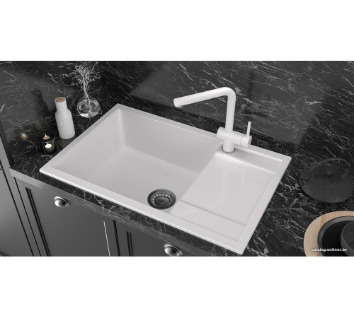 Кухонная мойка Paulmark Flugen 60 PM317850-WH