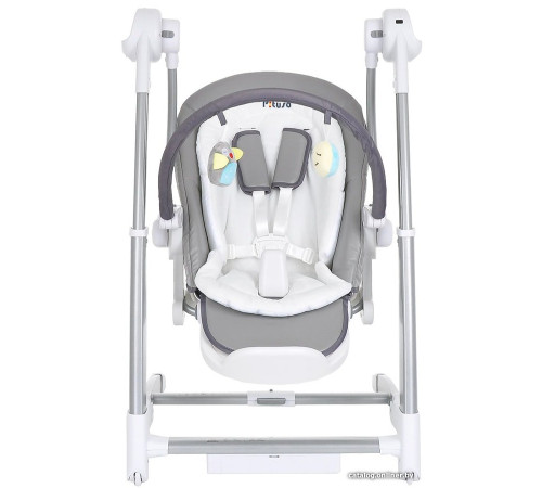 Высокий стульчик Pituso Triola темно-серый