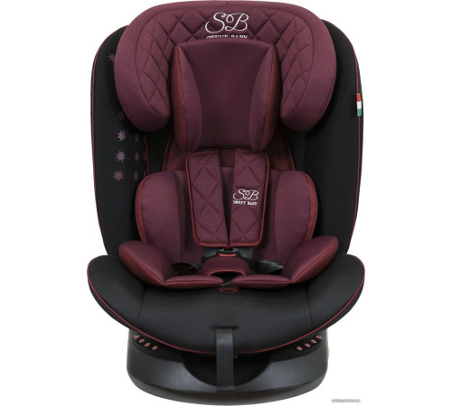 Детское автокресло Sweet Baby Crosstour 360 SPS Isofix 0-36 винный/черный