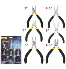 Набор пассатижей Deli DL103205-6 6 предметов