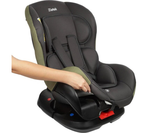 Детское автокресло Zlatek Галеон Lux KRES4010 темно-зеленый