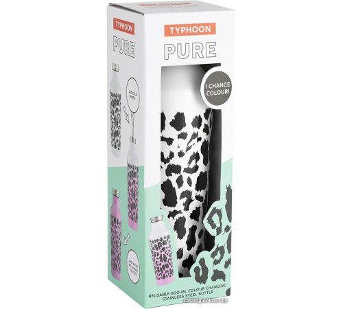 Бутылка для воды Typhoon Pure Colour Change Leopard 1401.762V