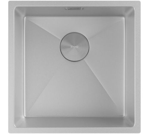 Кухонная мойка ZorG Zerox 44 U / IF Zurinox Steel