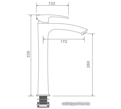 Смеситель Gappo G1007-16