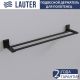 Набор аксессуаров для ванной Lauter 21SH8302 + 21SH8322 Matt Black, 2 предмета