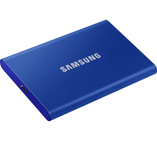 Внешний накопитель Samsung T7 2TB синий