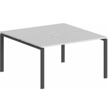 Стол Norden 140x123.8x75 SG.242.WH.63.AN антрацит/белый