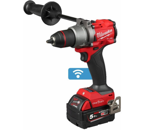 Дрель-шуруповерт Milwaukee M18 FUEL M18ONEDD3-502X 4933492802 с 2-мя АКБ 5 Ач, кейс