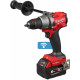 Дрель-шуруповерт Milwaukee M18 FUEL M18ONEDD3-502X 4933492802 с 2-мя АКБ 5 Ач, кейс