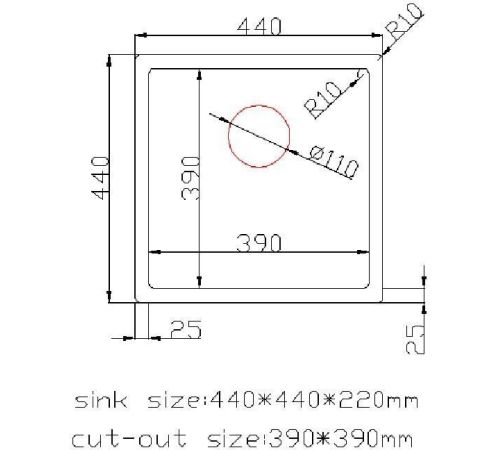 Кухонная мойка Stellar Evier E4444U-S