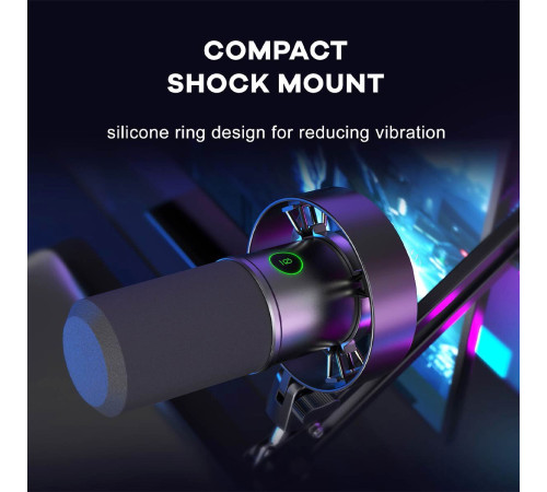 Проводной микрофон FIFINE K688 черный