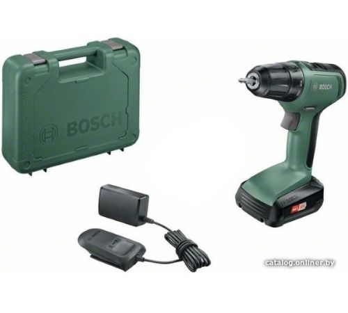 Дрель-шуруповерт Bosch UniversalDrill18 06039C8004 с 1-им АКБ, кейс