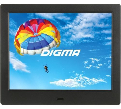 Цифровая фоторамка Digma PF-843 черный