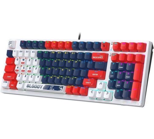 Клавиатура A4Tech Bloody S98 Sports Navy Bloody BLMS Red