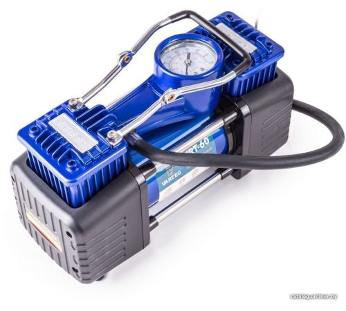 Автомобильный компрессор FoxWeld Varteg VRT 60 7214 с набором аксессуаров