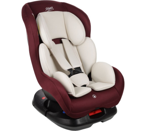 Детское автокресло Siger Наутилус Lux KRES4013 бархатный гранат