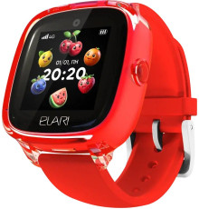 Детские умные часы Elari KidPhone Fresh 4G красный