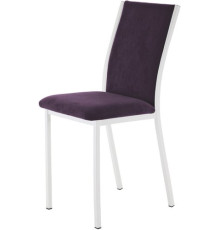 Стул AMC Comfort 2 Г Т6.14 ткань баклажан/белый