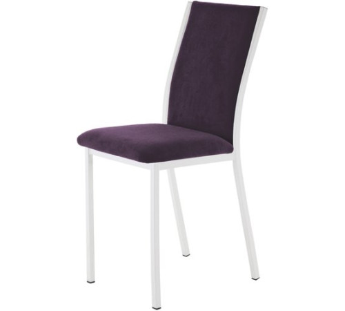 Стул AMC Comfort 2 Г Т6.14 ткань баклажан/белый