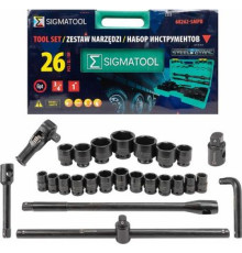 Универсальный набор инструментов Sigmatool 68262-5MPB 26 предметов