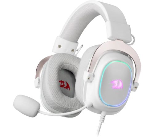 Наушники Redragon Zeus X белый/розовый