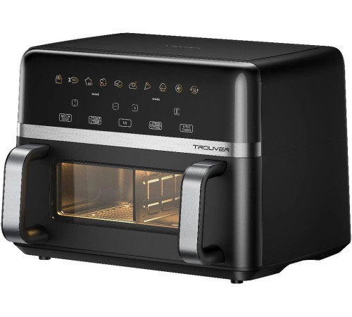 Аэрогриль аэрофритюрница Trouver FD20s Pro Black черный