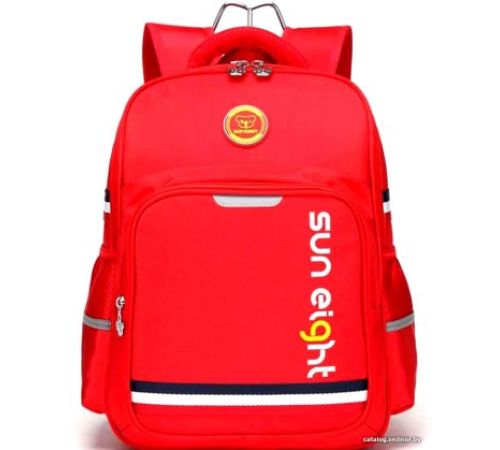 Школьный рюкзак Sun Eight SE-2888 красный
