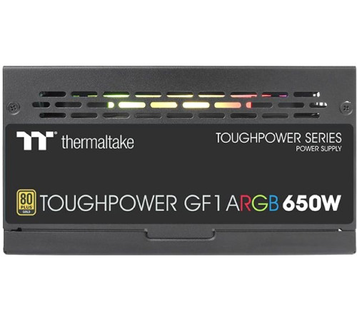 Блок питания Thermaltake Toughpower GF1 ARGB 650W Gold TT Premium TTP-650AH3FCG-U