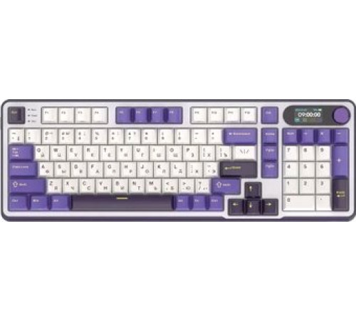 Клавиатура Royal Kludge RK-S98 RGB Blackberry RK Chartreuse