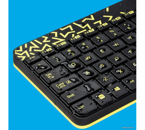 Офисный набор Logitech MK240 Nano 920-008198 черный