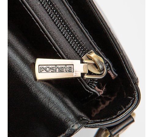 Женская сумка Poshete 923-6026SH-BLK черный